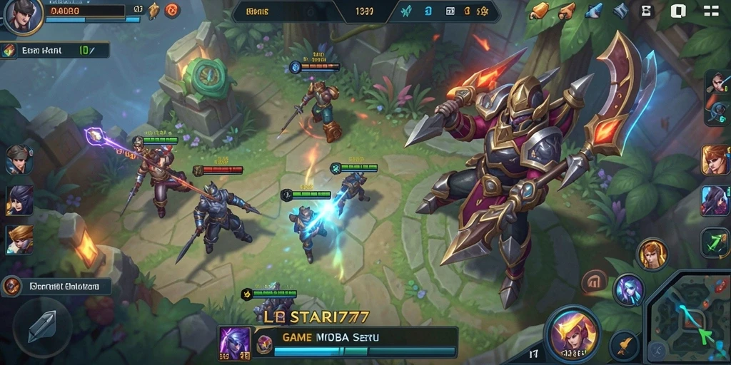 Tampilan gameplay seru dan karakter beragam di LESTARI777.